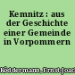 Kemnitz : aus der Geschichte einer Gemeinde in Vorpommern