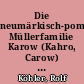 Die neumärkisch-pommersche Müllerfamilie Karow (Kahro, Carow) aus Schönrade im Kreis Friedeberg (Neumark) und ihre Nachfahren