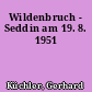 Wildenbruch - Seddin am 19. 8. 1951