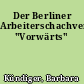 Der Berliner Arbeiterschachverein "Vorwärts"