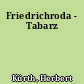 Friedrichroda - Tabarz