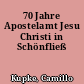 70 Jahre Apostelamt Jesu Christi in Schönfließ