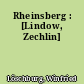 Rheinsberg : [Lindow, Zechlin]