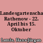 Landesgartenschau Rathenow - 22. April bis 15. Oktober 2006