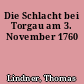 Die Schlacht bei Torgau am 3. November 1760