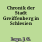 Chronik der Stadt Greiffenberg in Schlesien