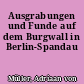 Ausgrabungen und Funde auf dem Burgwall in Berlin-Spandau