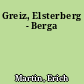 Greiz, Elsterberg - Berga