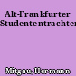 Alt-Frankfurter Studententrachten