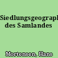 Siedlungsgeographie des Samlandes
