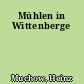 Mühlen in Wittenberge