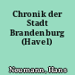 Chronik der Stadt Brandenburg (Havel)