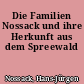 Die Familien Nossack und ihre Herkunft aus dem Spreewald