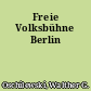 Freie Volksbühne Berlin