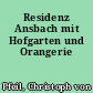 Residenz Ansbach mit Hofgarten und Orangerie