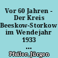 Vor 60 Jahren - Der Kreis Beeskow-Storkow im Wendejahr 1933 : (eine Chronik nach Angaben aus dem "Täglichen Kreisblatt", 95. Jg.)