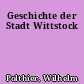 Geschichte der Stadt Wittstock