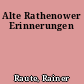 Alte Rathenower Erinnerungen