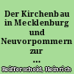 Der Kirchenbau in Mecklenburg und Neuvorpommern zur Zeit der deutschen Kolonisation