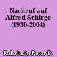 Nachruf auf Alfred Schirge (1930-2004)