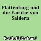 Plattenburg und die Familie von Saldern
