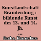 Kunstlandschaft Brandenburg : bildende Kunst des 13. und 14. Jh. in der Mittelmark