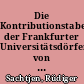 Die Kontributionstabellen der Frankfurter Universitätsdörfer von 1698 als familiengeschichtliche Quelle für die Altmark