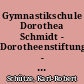 Gymnastikschule Dorothea Schmidt - Dorotheenstiftung - Dorotheenbund e.V.