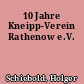10 Jahre Kneipp-Verein Rathenow e.V.