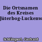 Die Ortsnamen des Kreises Jüterbog-Luckenwalde