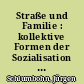 Straße und Familie : kollektive Formen der Sozialisation im Kleinbürgertum Deutschlands um 1800