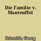 Die Familie v. Manteuffel