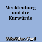 Mecklenburg und die Kurwürde