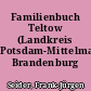Familienbuch Teltow (Landkreis Potsdam-Mittelmark), Brandenburg