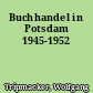Buchhandel in Potsdam 1945-1952