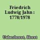 Friedrich Ludwig Jahn : 1778/1978