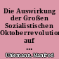 Die Auswirkung der Großen Sozialistischen Oktoberrevolution auf die Residenzstadt Potsdam