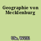 Geographie von Mecklenburg