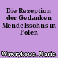 Die Rezeption der Gedanken Mendelssohns in Polen