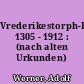 Vrederikestorph-Fretzdorf 1305 - 1912 : (nach alten Urkunden)
