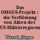 Das OMGUS-Projekt : die Verfilmung von Akten der US-Militärregierung