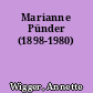 Marianne Pünder (1898-1980)