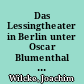 Das Lessingtheater in Berlin unter Oscar Blumenthal (1888-1898) : eine Untersuchung mit besonderer Berücksichtigung der zeitgenössischen Theaterkritik