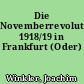 Die Novemberrevolution 1918/19 in Frankfurt (Oder)
