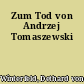 Zum Tod von Andrzej Tomaszewski