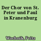 Der Chor von St. Peter und Paul in Kranenburg