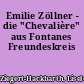 Emilie Zöllner - die "Chevalière" aus Fontanes Freundeskreis